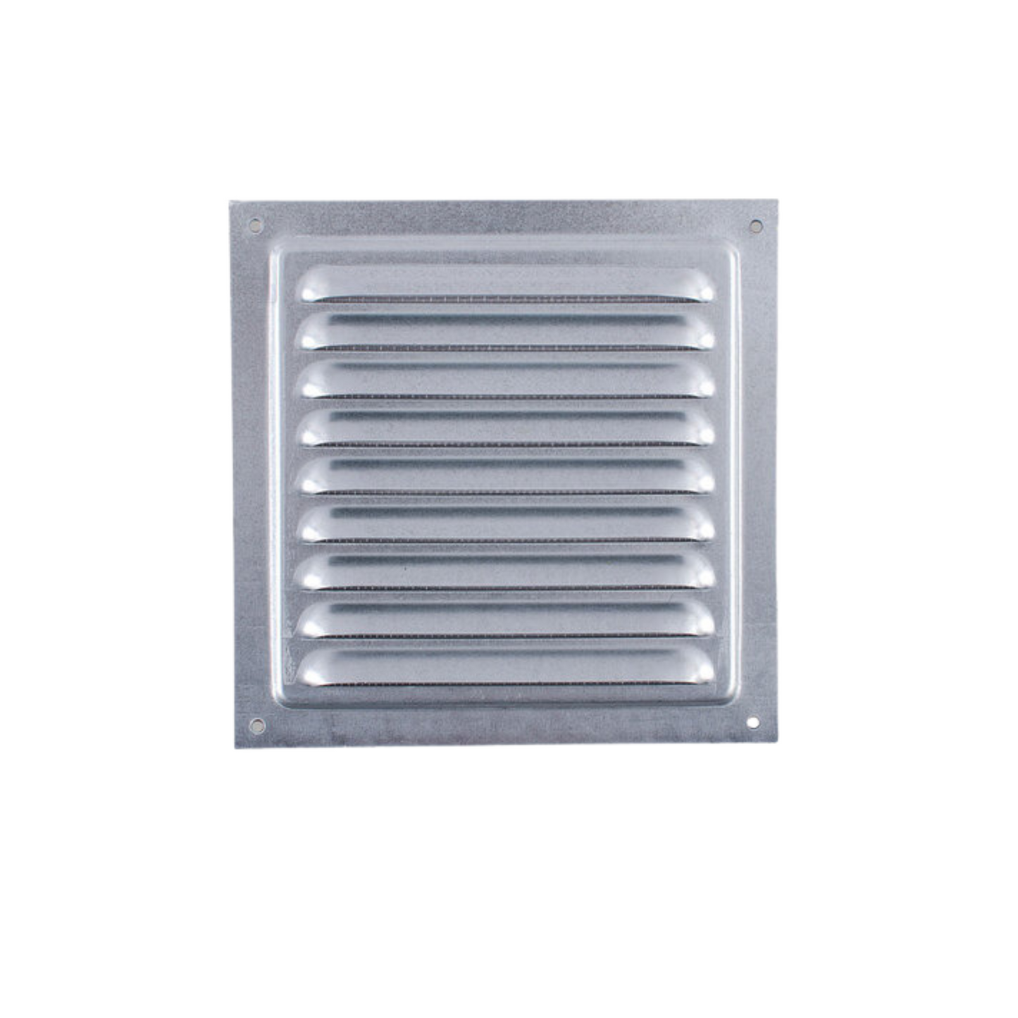 Vents MVMs Zinc Finish Metal Grilles - 2 Pack