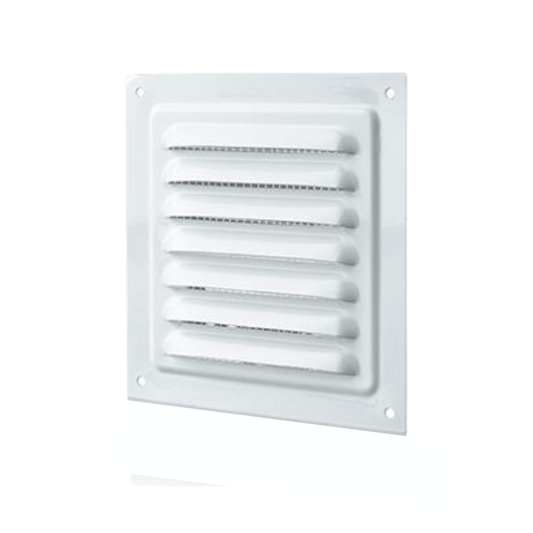 Vents MVMs White Metal Grilles - 2 Pack