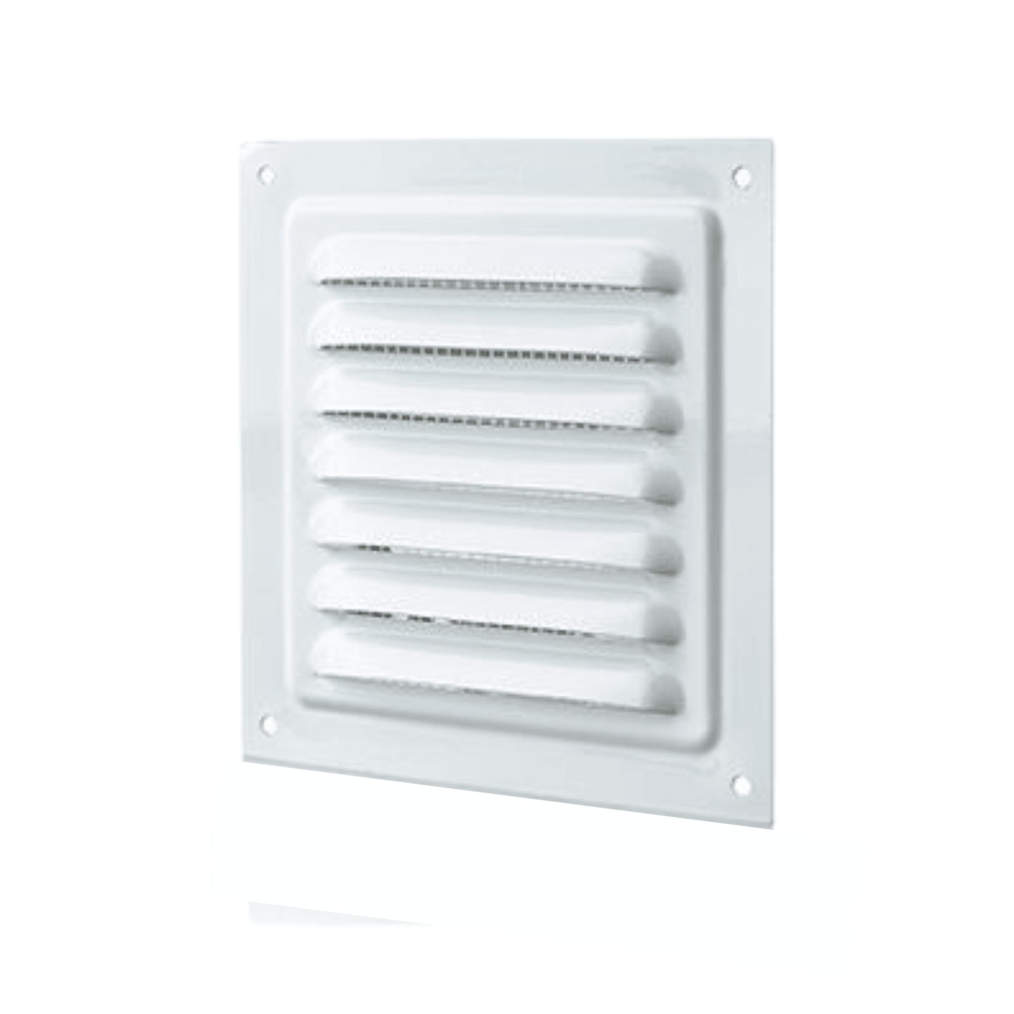 Vents MVMs White Metal Grilles - 2 Pack