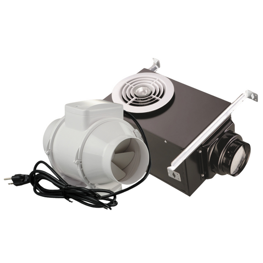 Vents TT Silent Bathroom Fan Kit 100-1 - 4"