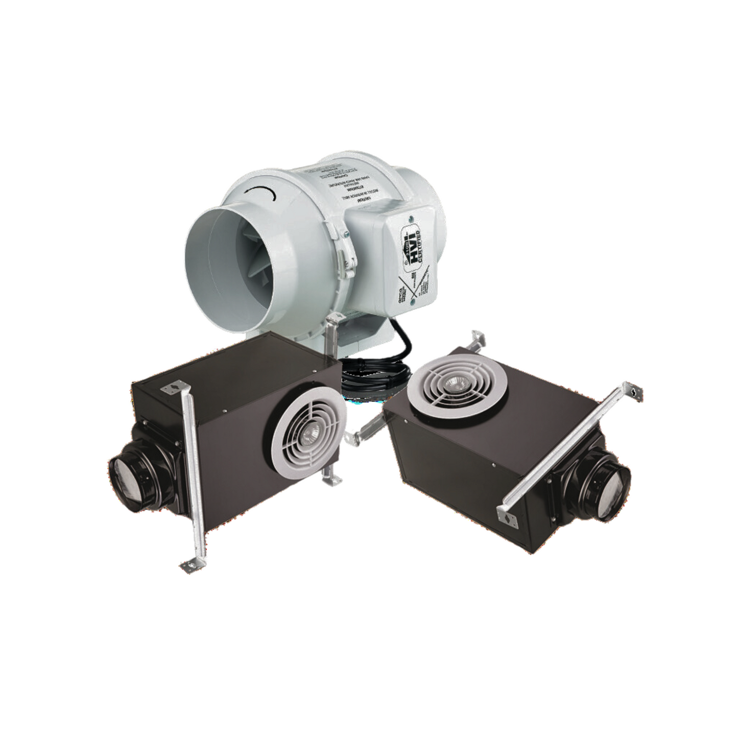 Vents TT Silent Bathroom Fan Kit 150 Duo-2L - 6"