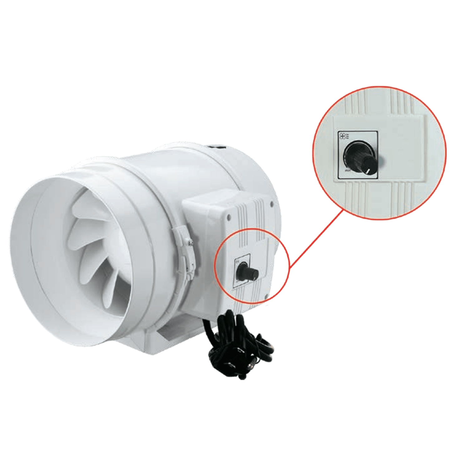 Vents Turbo Tube EC Motor Series Inline Fans