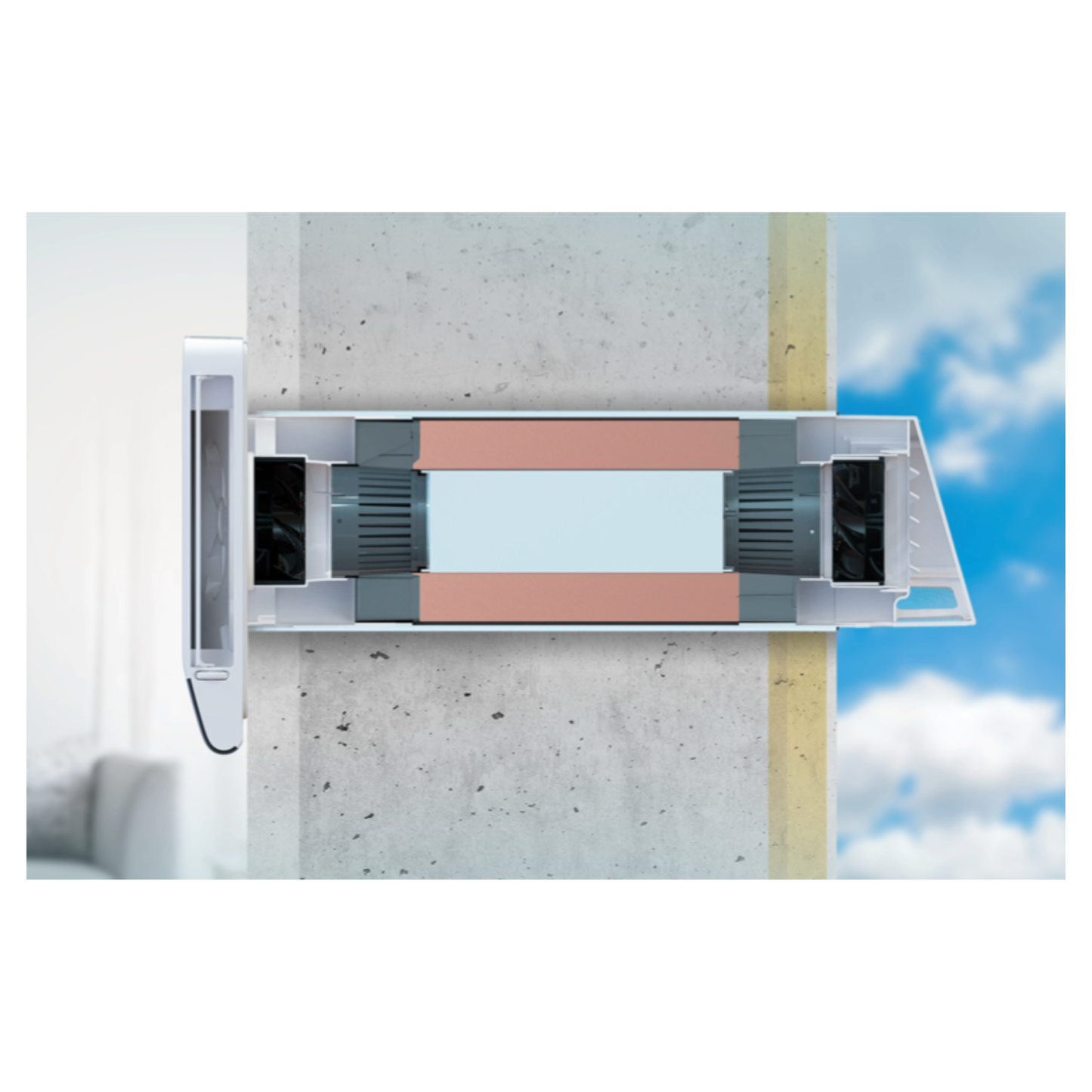 Vents Twinfresh Elite 160 Pro Ductless Heat Recovery Ventilator