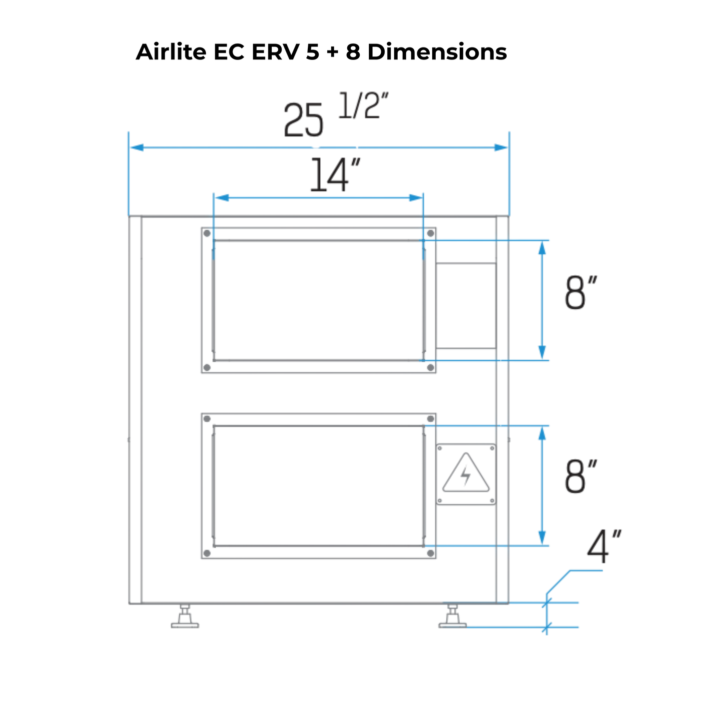 Vents Airlite EC Series Commercial ERVs