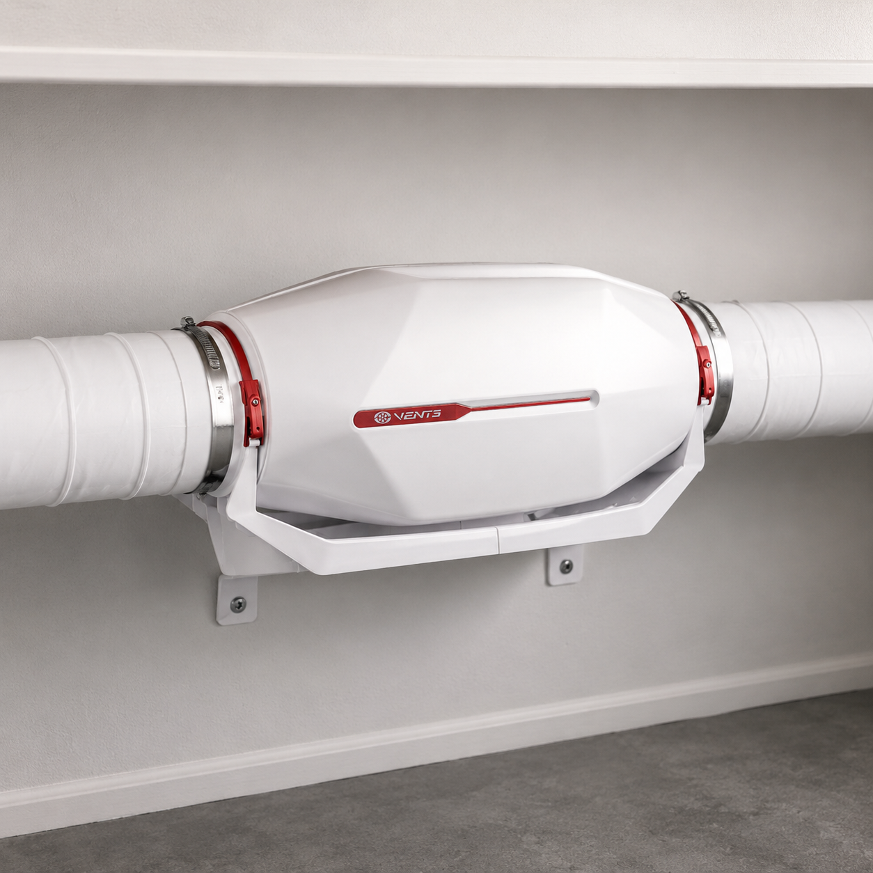 Vents Stream 100/125 Heat and Sound Insulated Inline fan - 5"