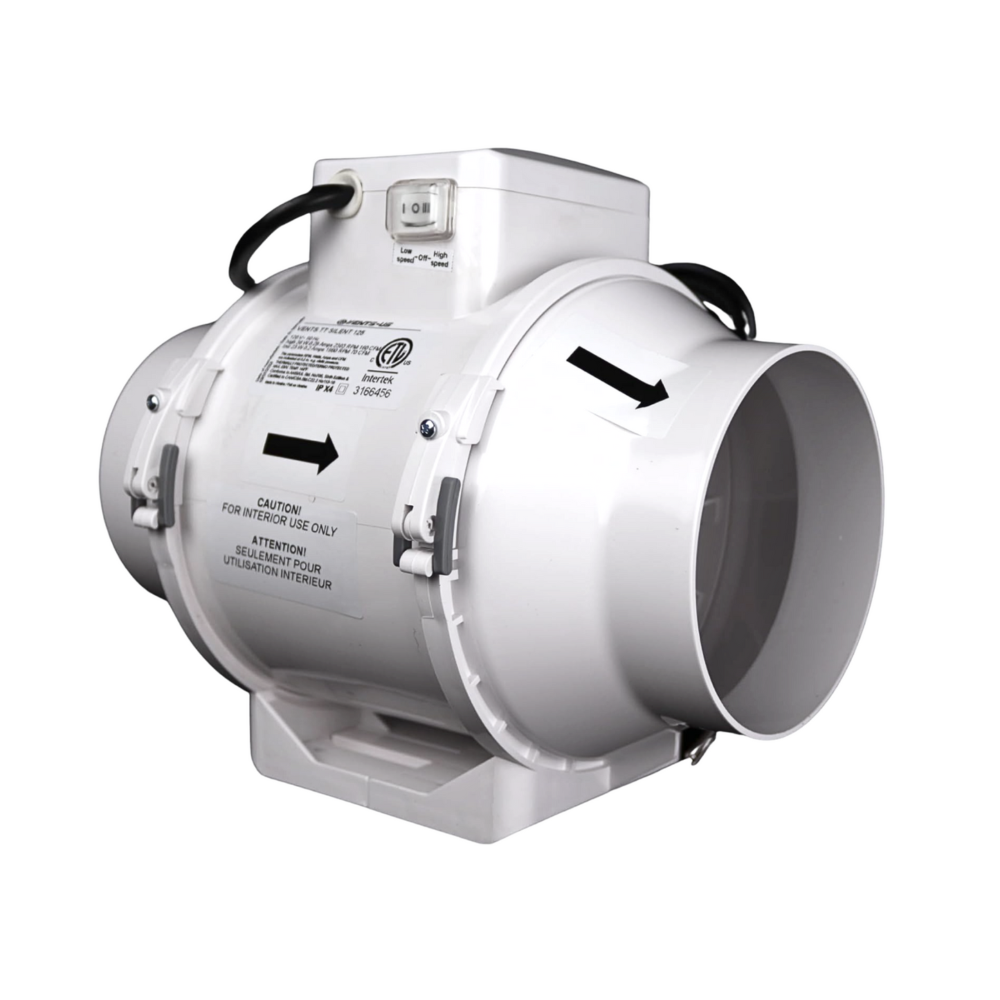 Vents Turbo Tube Silent Series Inline fans