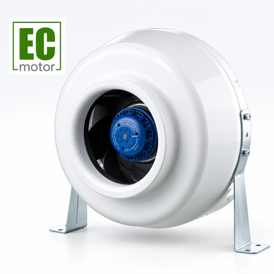 Vents VK 100 EC Inline Centrifugal fan - 4 inch - 131 CFM