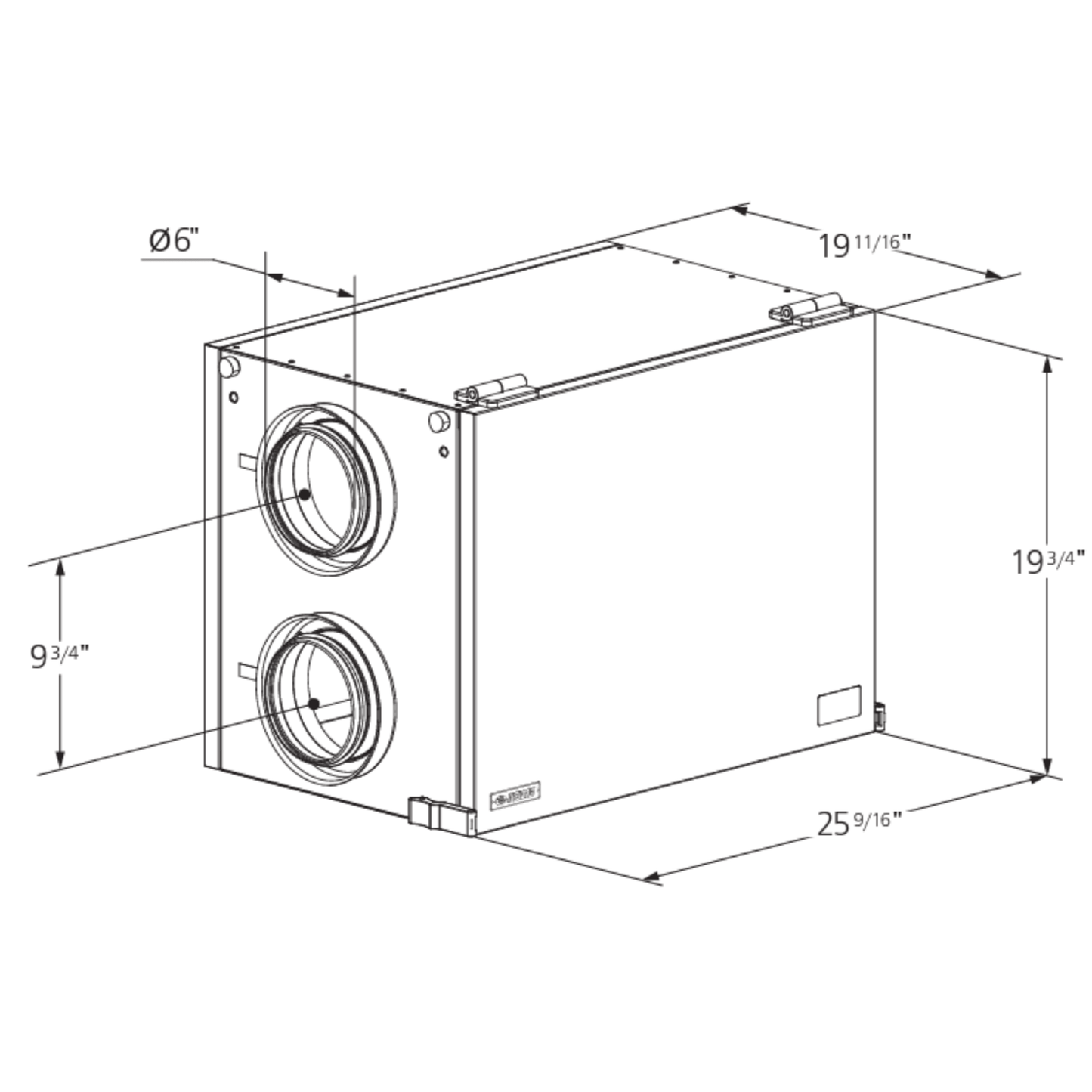 Vents Brig 120 Whole Home HRV