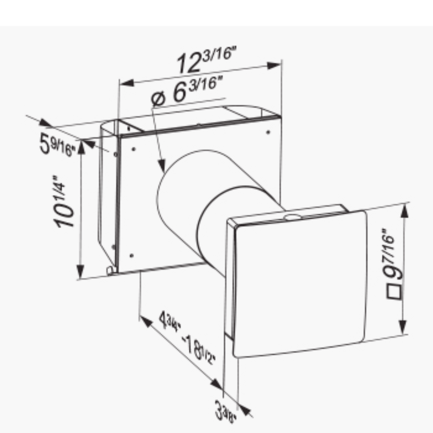 Vents TwinFresh Comfo RA1-50-2 Ductless Energy Recovery Ventilator