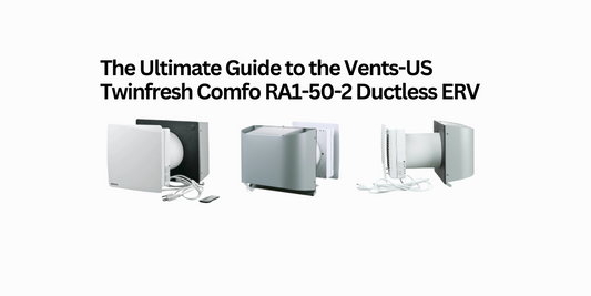 The Ultimate Guide to the Vents-US Twinfresh Comfo RA1-50-2 Ductless ERV