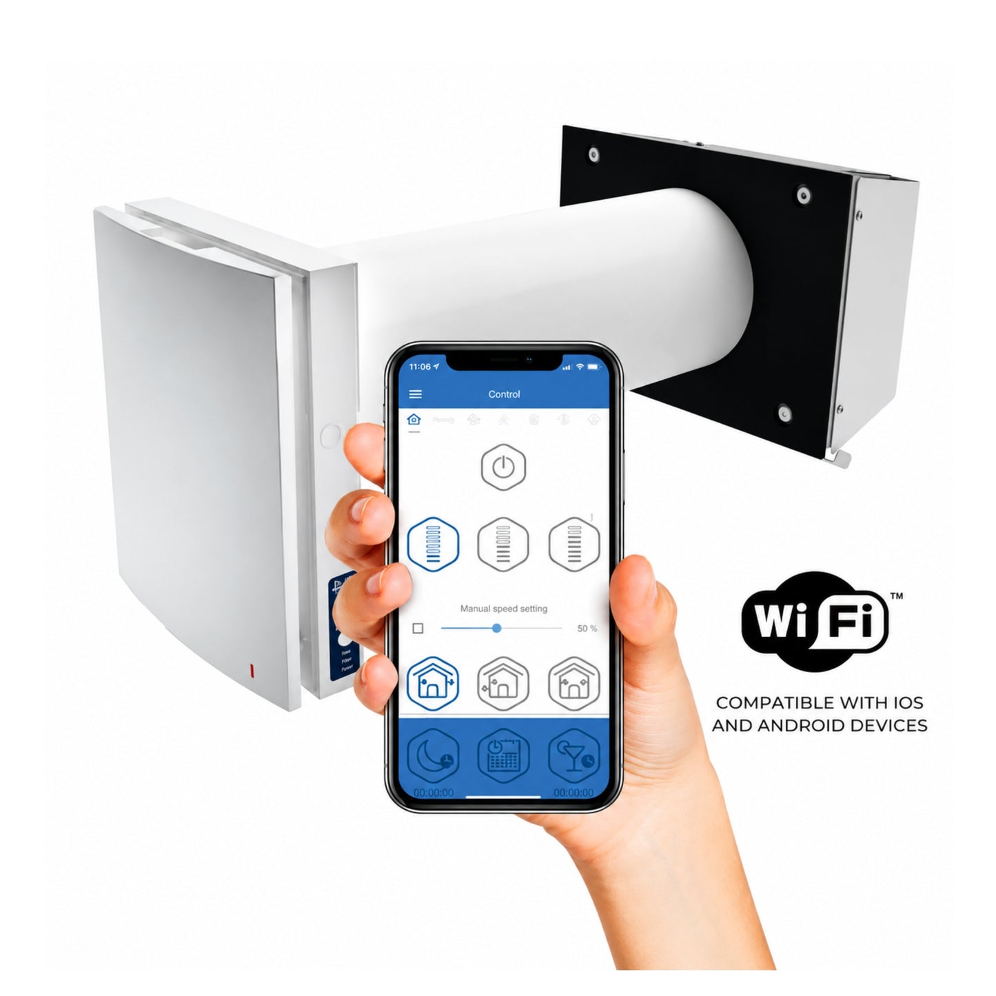Vents TwinFresh Expert RW1-100-2 V.2 Ductless Energy Recovery Ventilator