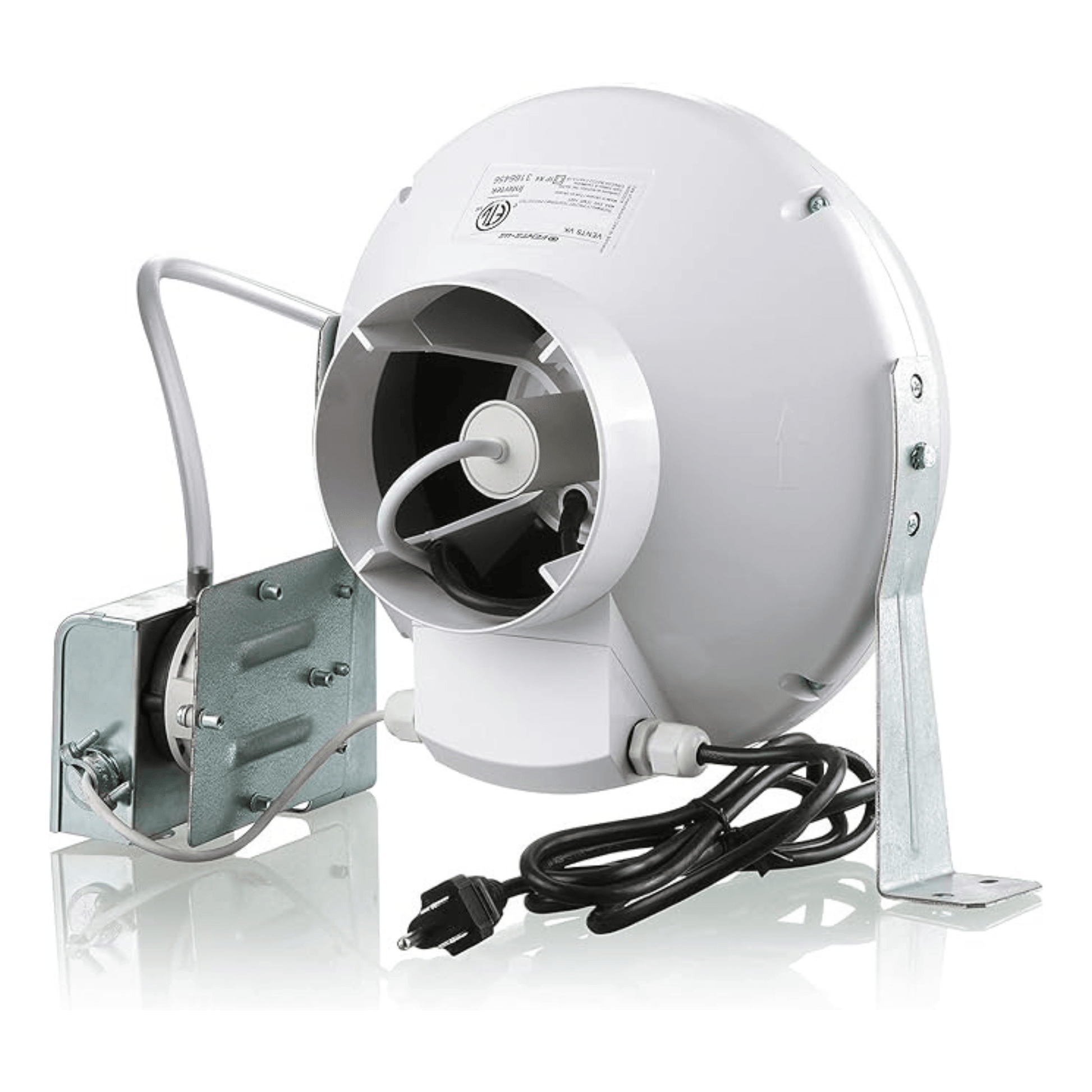 Vents-Us Hvac Accessory 162-CFM Dryer Booster Fan+4 Duct Ventilation (7Lb)  1Pck 852295005723