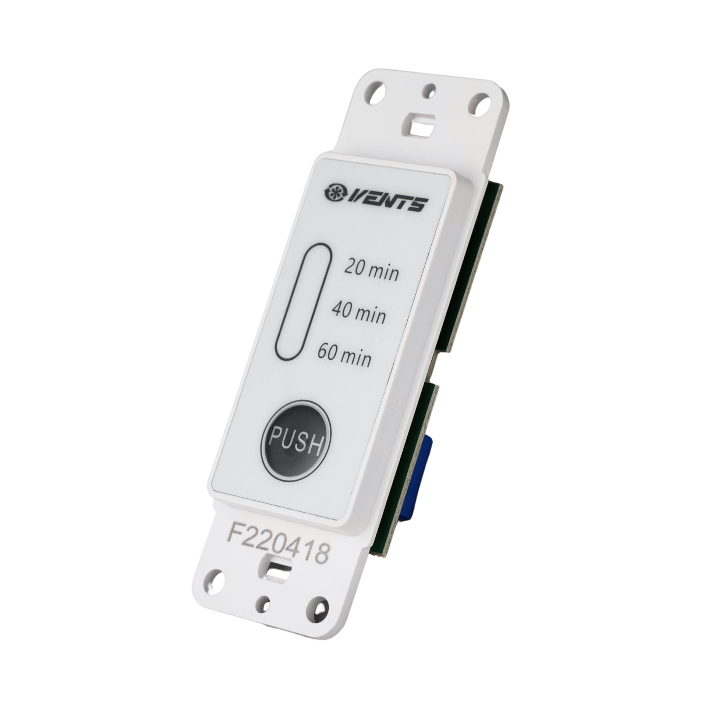 Vents A50 - 20/40/60 push button timer