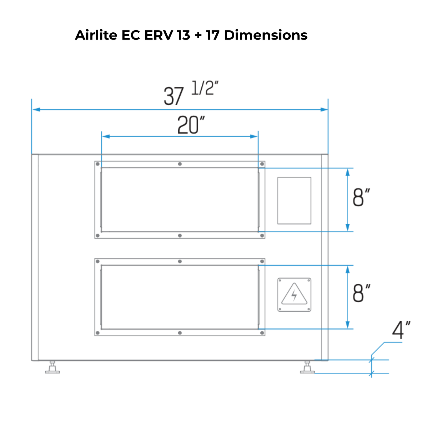 Vents Airlite EC Series Commercial ERVs