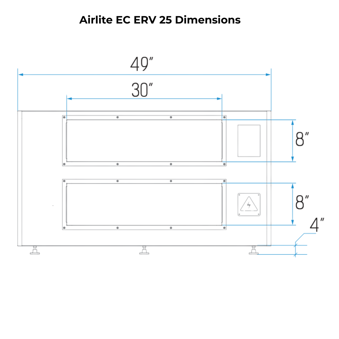 Vents Airlite EC Series Commercial ERVs