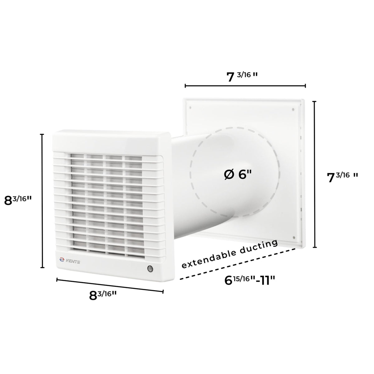 Vents GK 150 MA Bathroom Fan kit - 6"