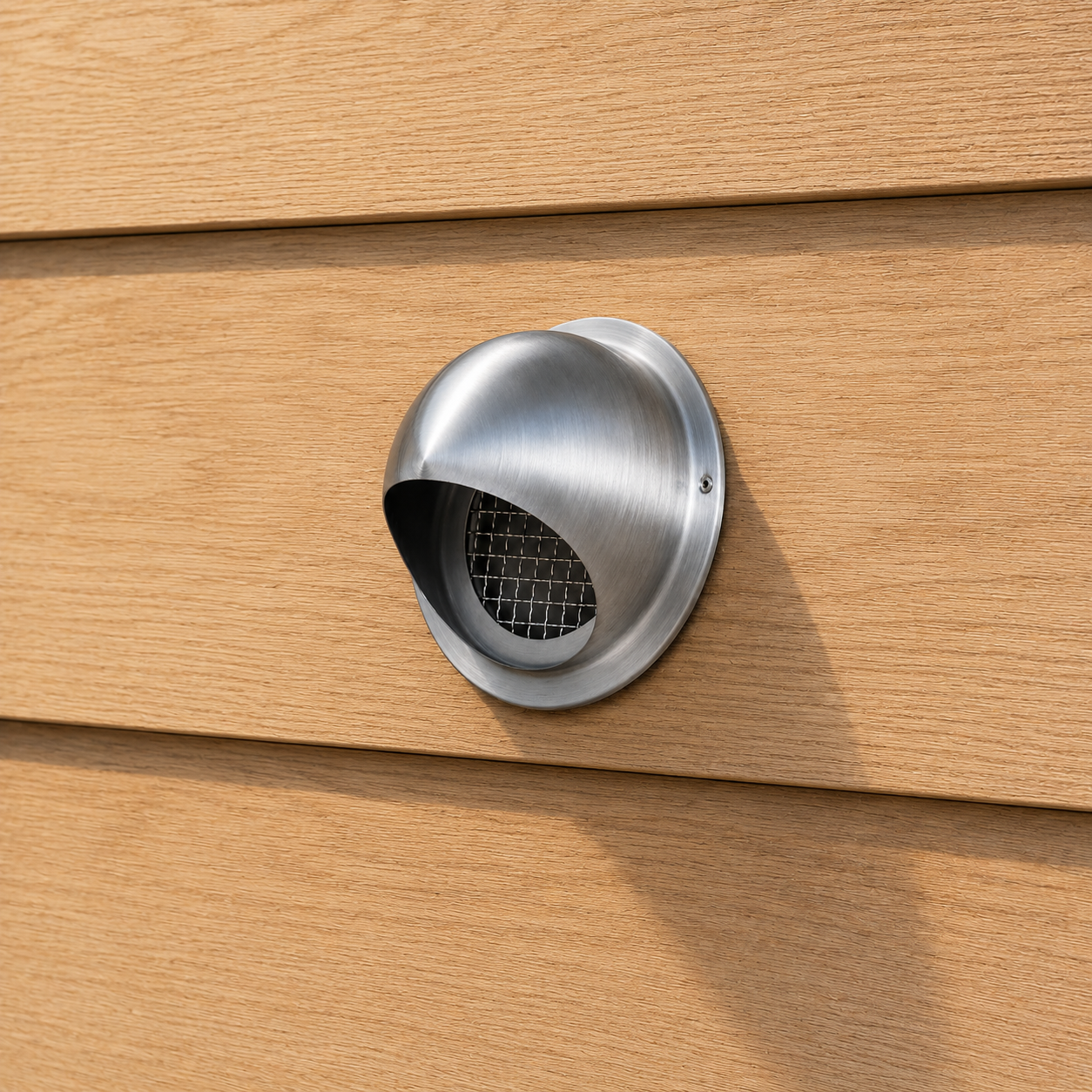 Vents MVM 122 bVs N Stainless Steel Vent Hood - 5"