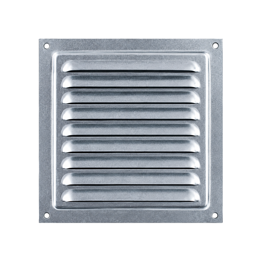 Vents MVMs Zinc-Coated Metal Ventilation Grilles with Insect Screen – 2 Pack