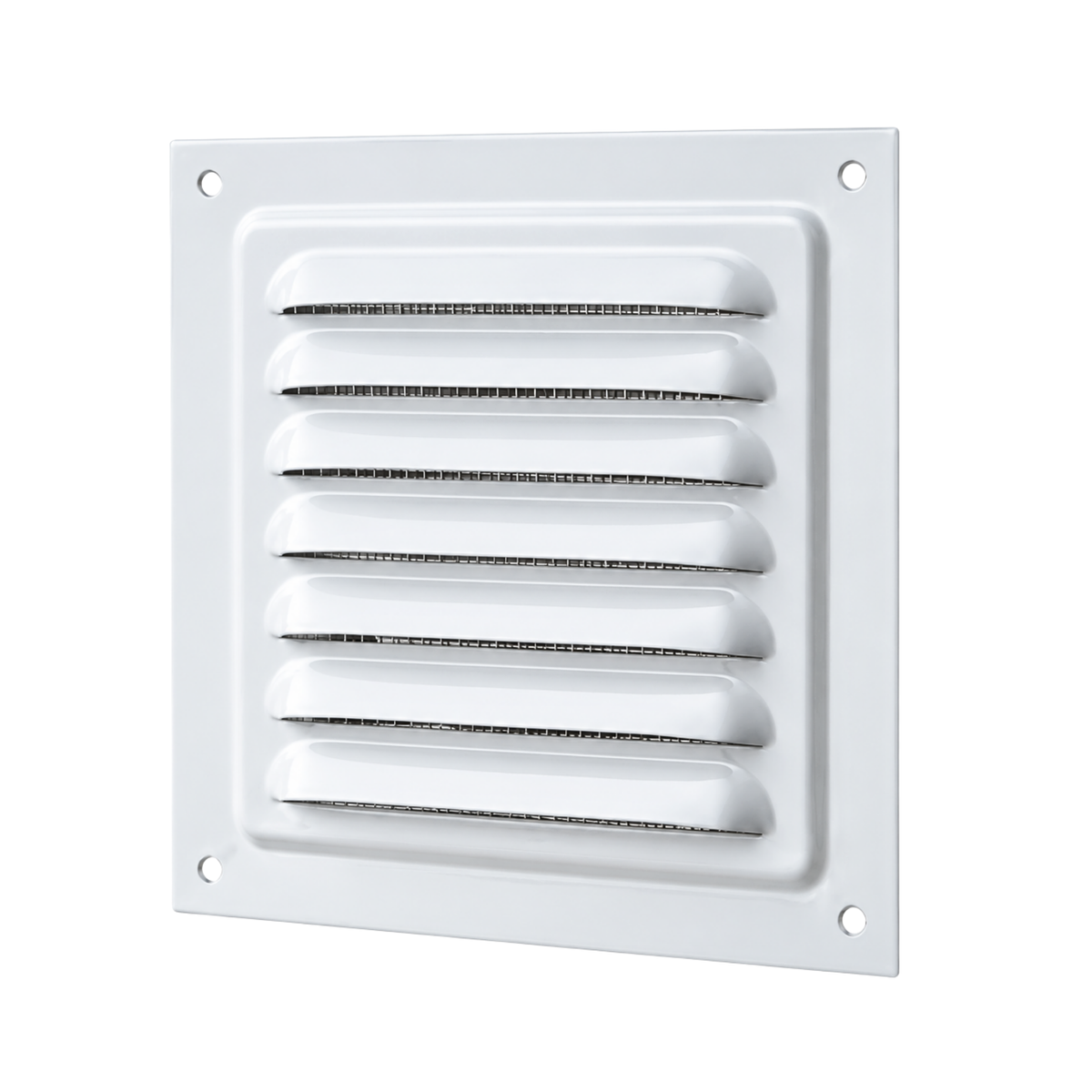 Vents MVMs White Metal Grilles - 2 Pack