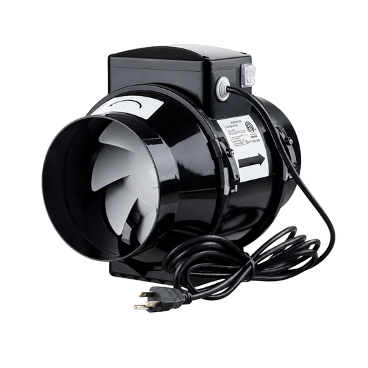 Vents Turbo Tube Pro 150 Inline Fan - 6" - 378CFM