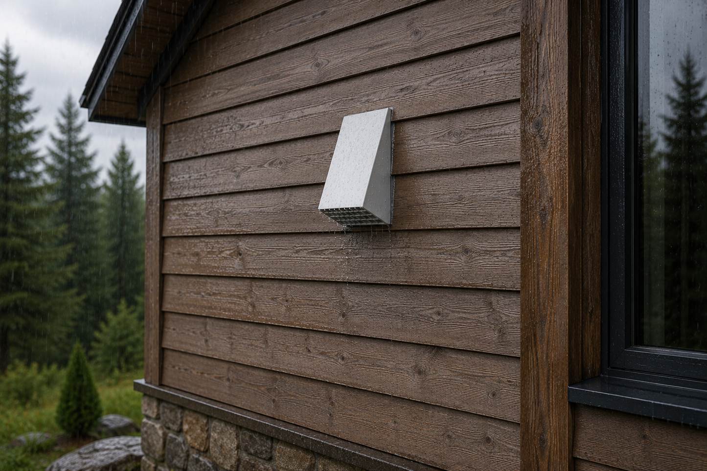Vents TwinFresh Comfo RA1-50-2 Weather Guard Ductless ERV Kit