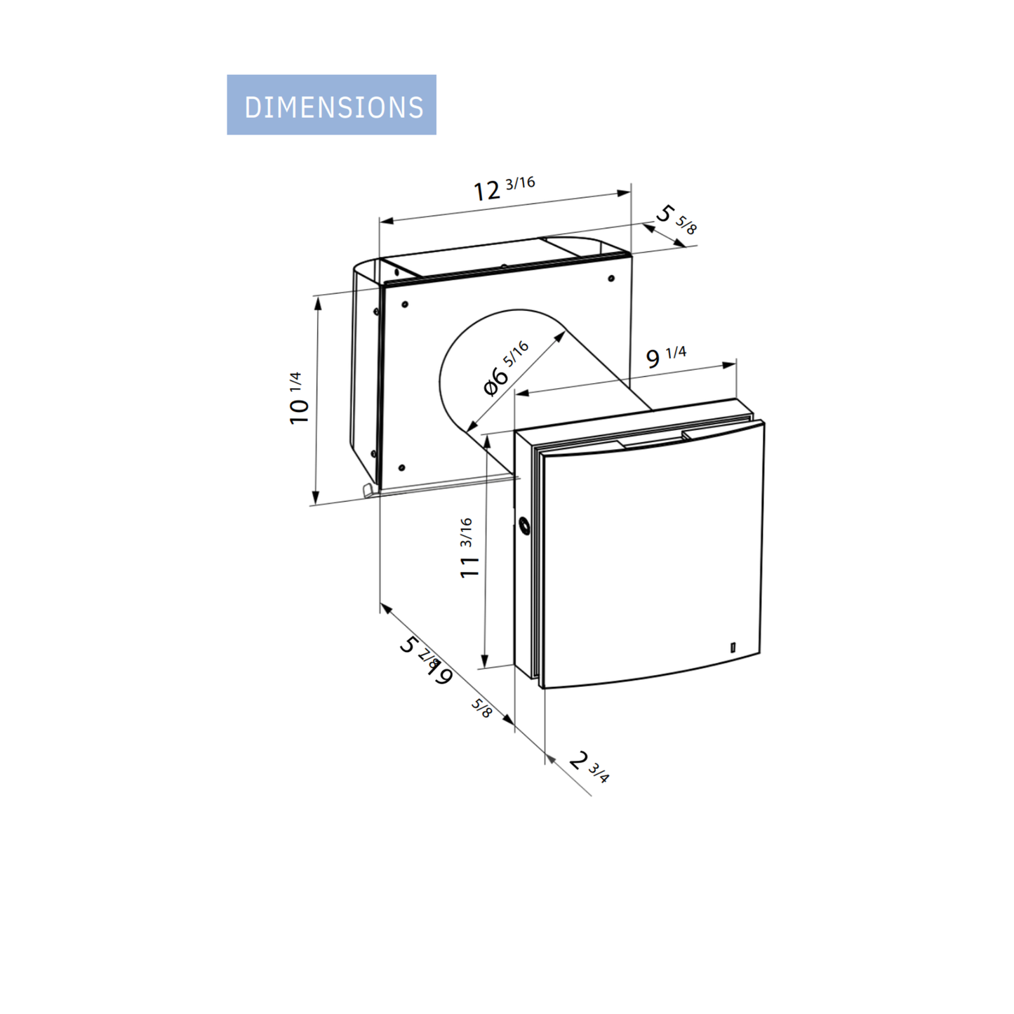 Vents TwinFresh Expert RW1-100-2 V.2 Ductless Energy Recovery Ventilator
