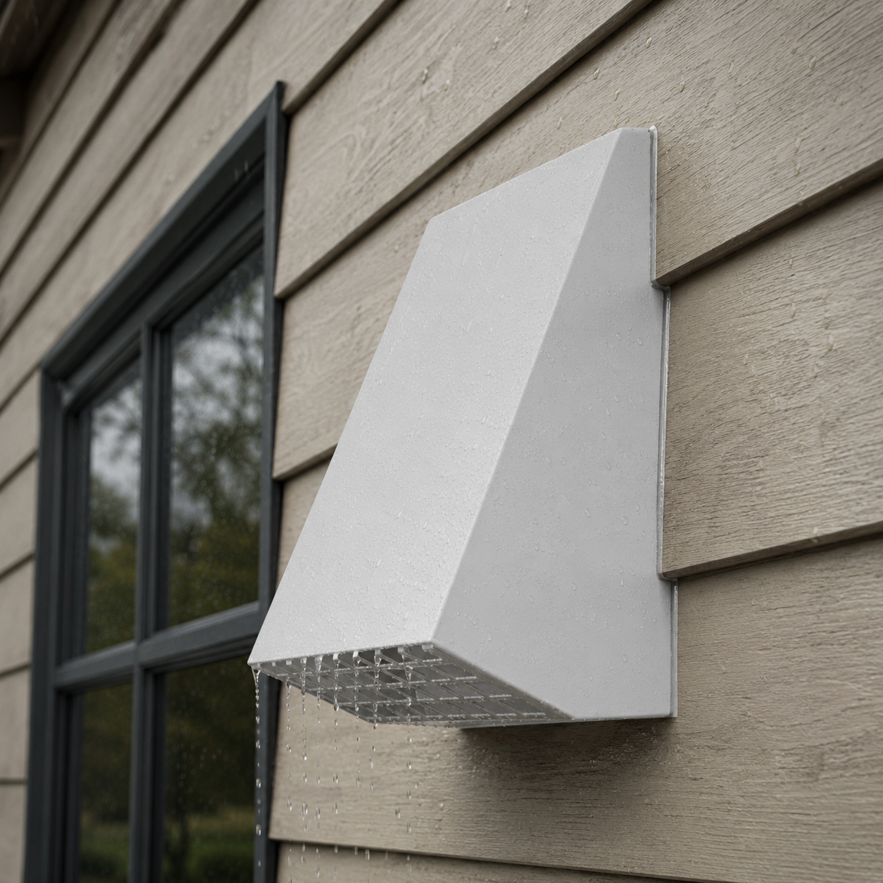 Vents TwinFresh Expert Weather Guard Ductless ERV Kit