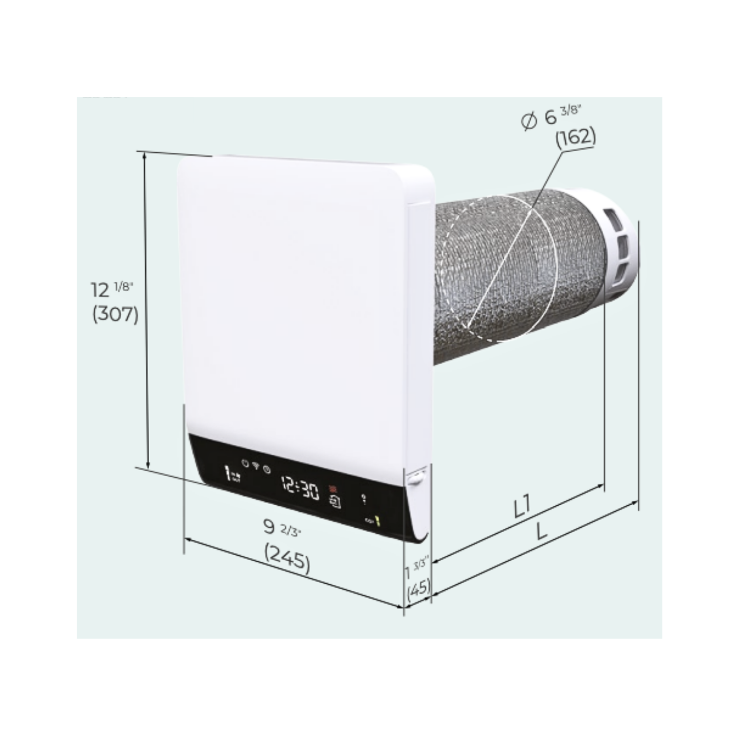 Vents Twinfresh Elite 160 Pro Ductless Heat Recovery Ventilator