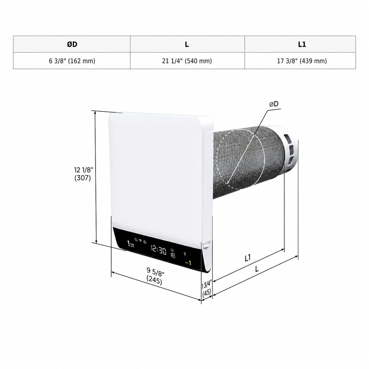 Vents Twinfresh Elite 160 Pro Ductless Heat Recovery Ventilator