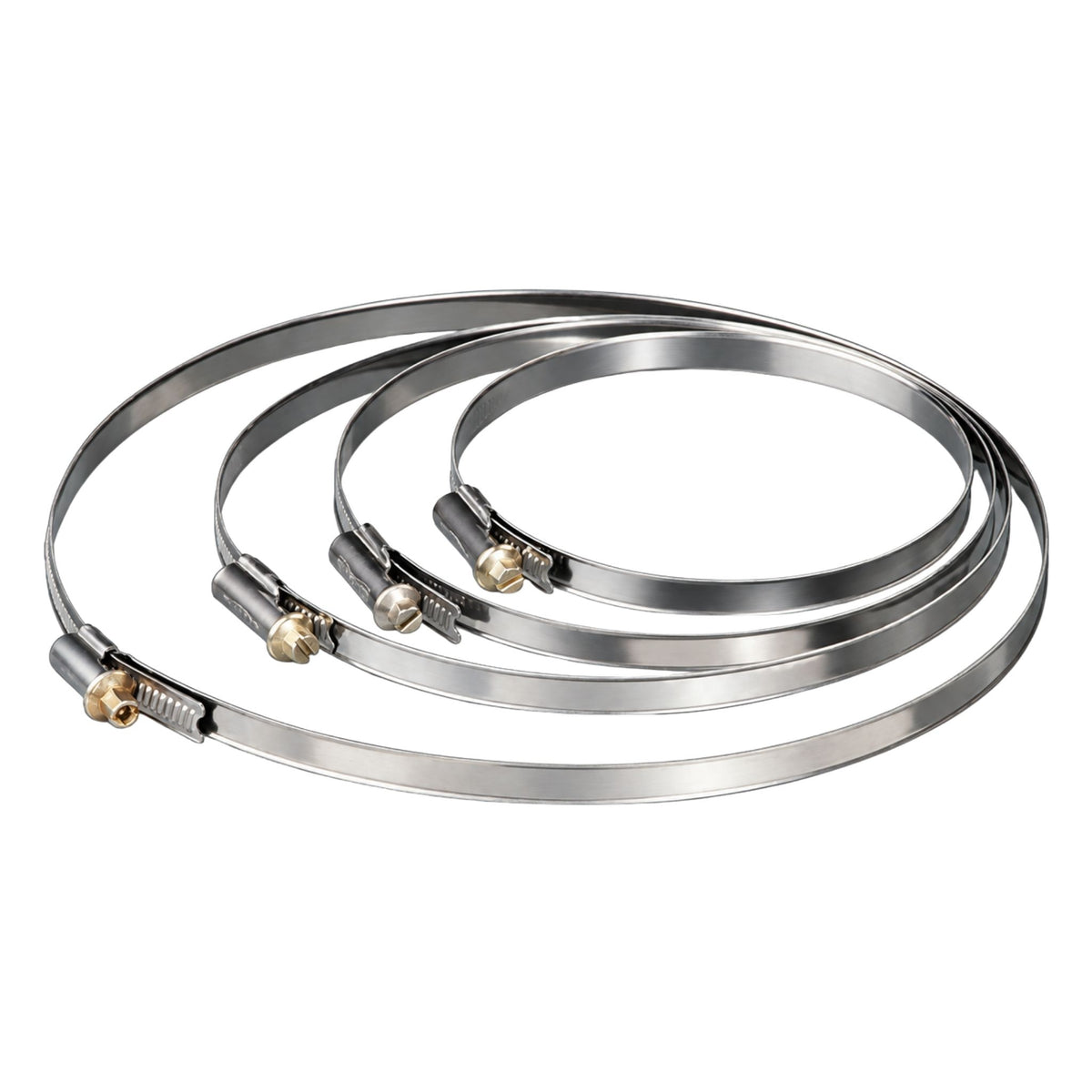 Vents C 315 12 3/8-Inch Stainless Steel Duct Hose Clamp - 20 Pack