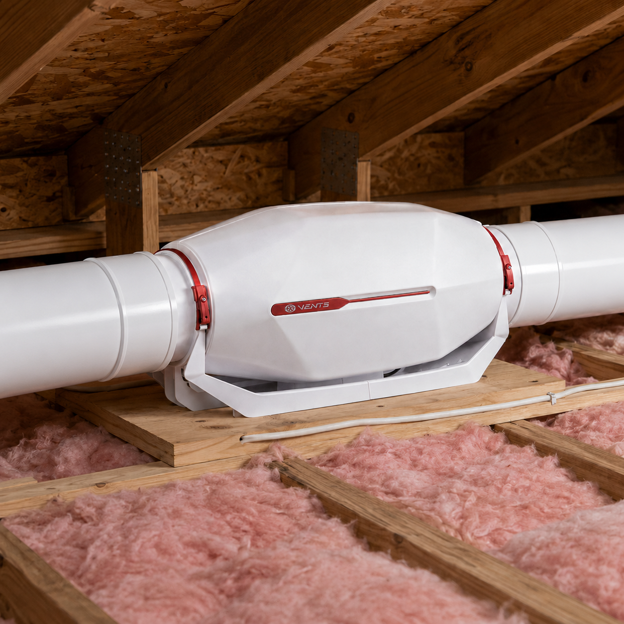 Vents Stream 150/160 Heat and Sound Insulated Inline fan - 6"