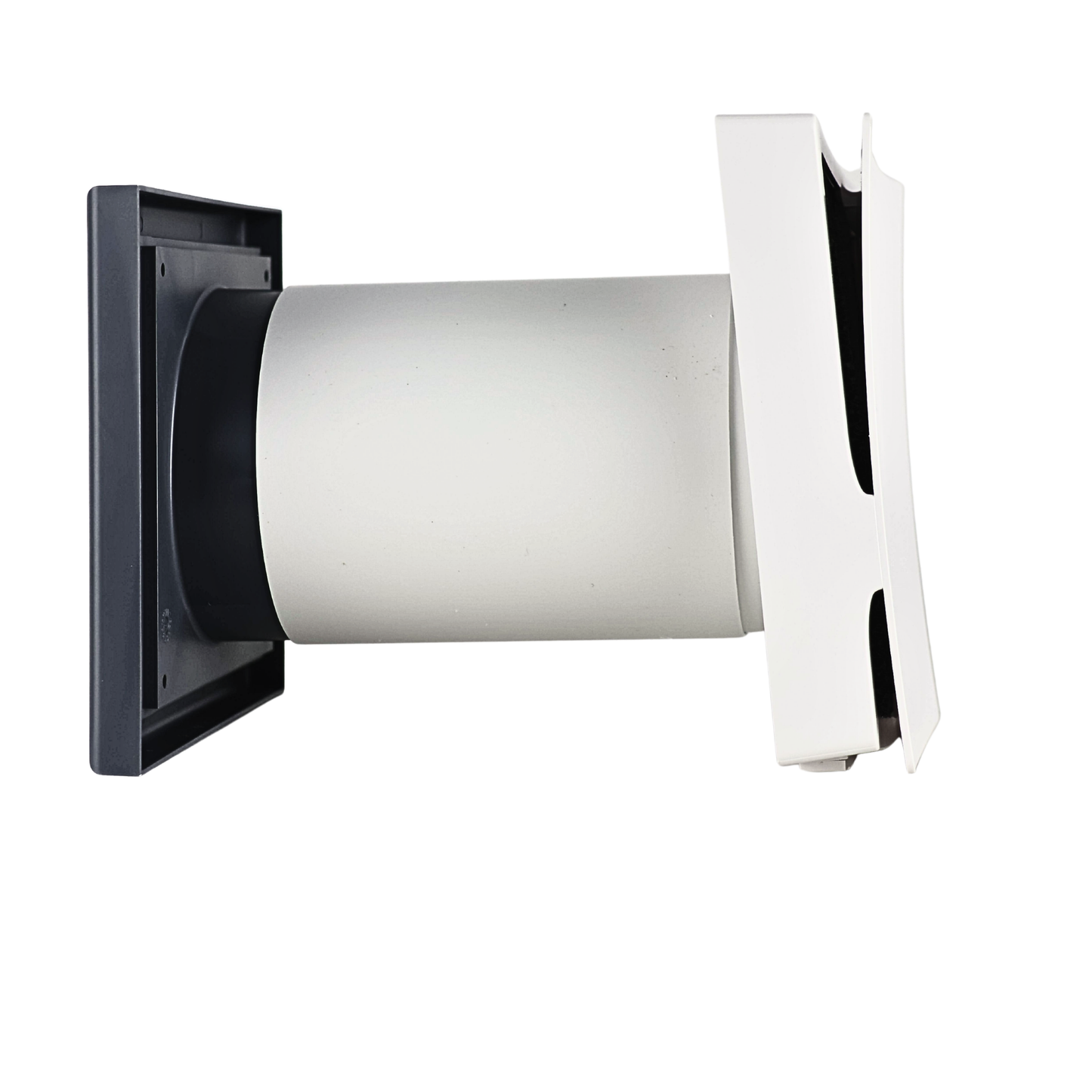 Vents PS 101 Wall Vent Kit 4" with Slate Grey External Grille