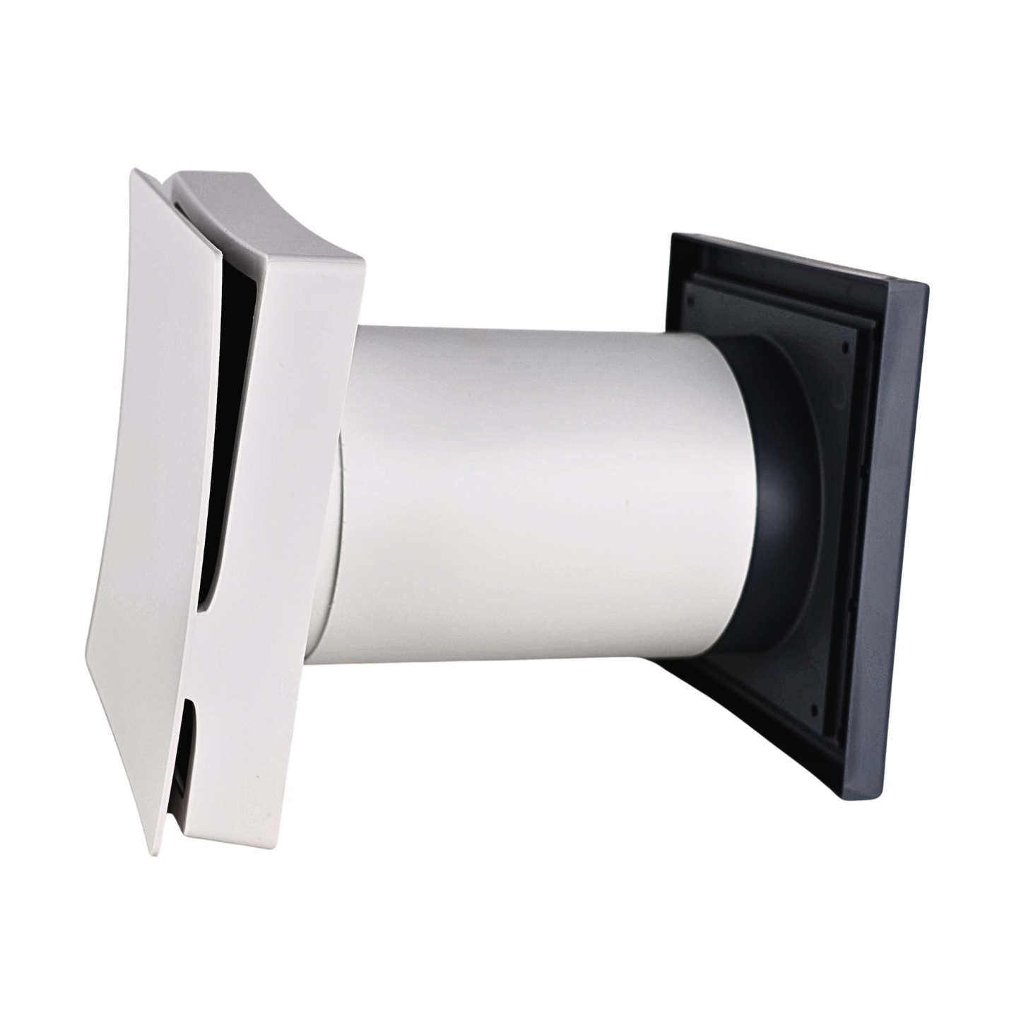Vents PS 101 Wall Vent Kit 4" with Slate Grey External Grille