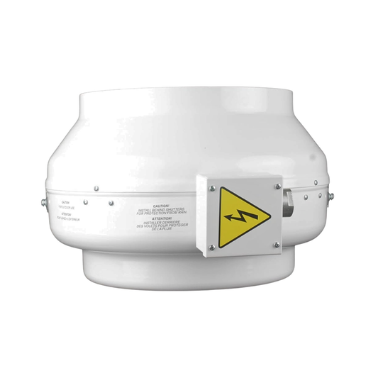 Vents VKM-ANTIRADON Series Metal Body Fans - Large Duct