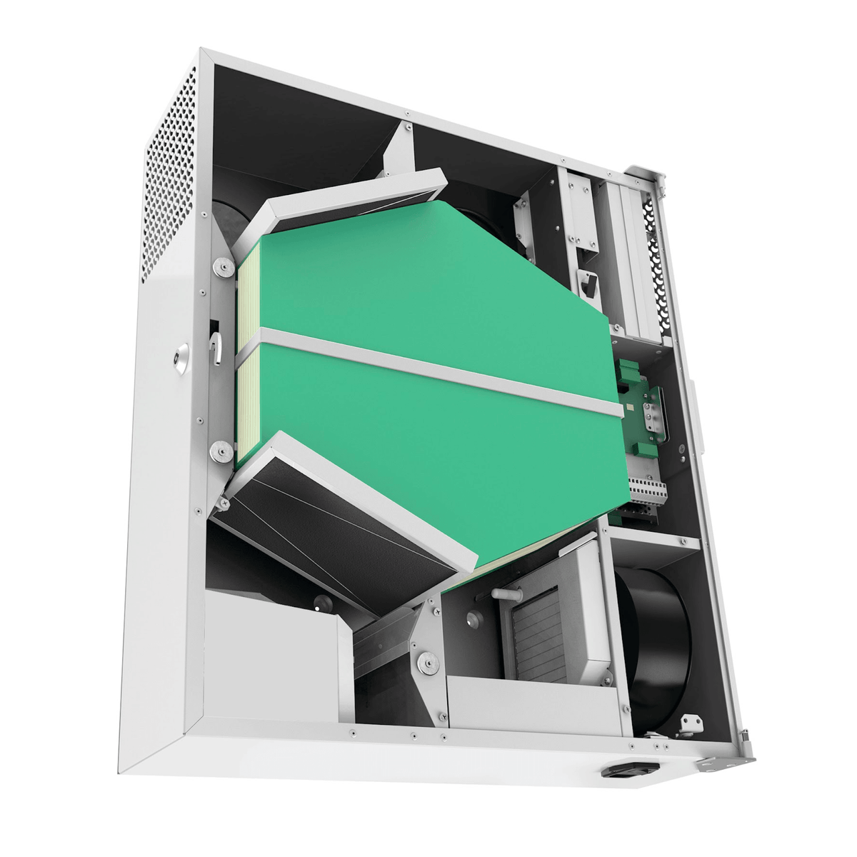 Vents Micra 100 (Freshbox) WiFi Single Room Ductless ERV with Mounting ...
