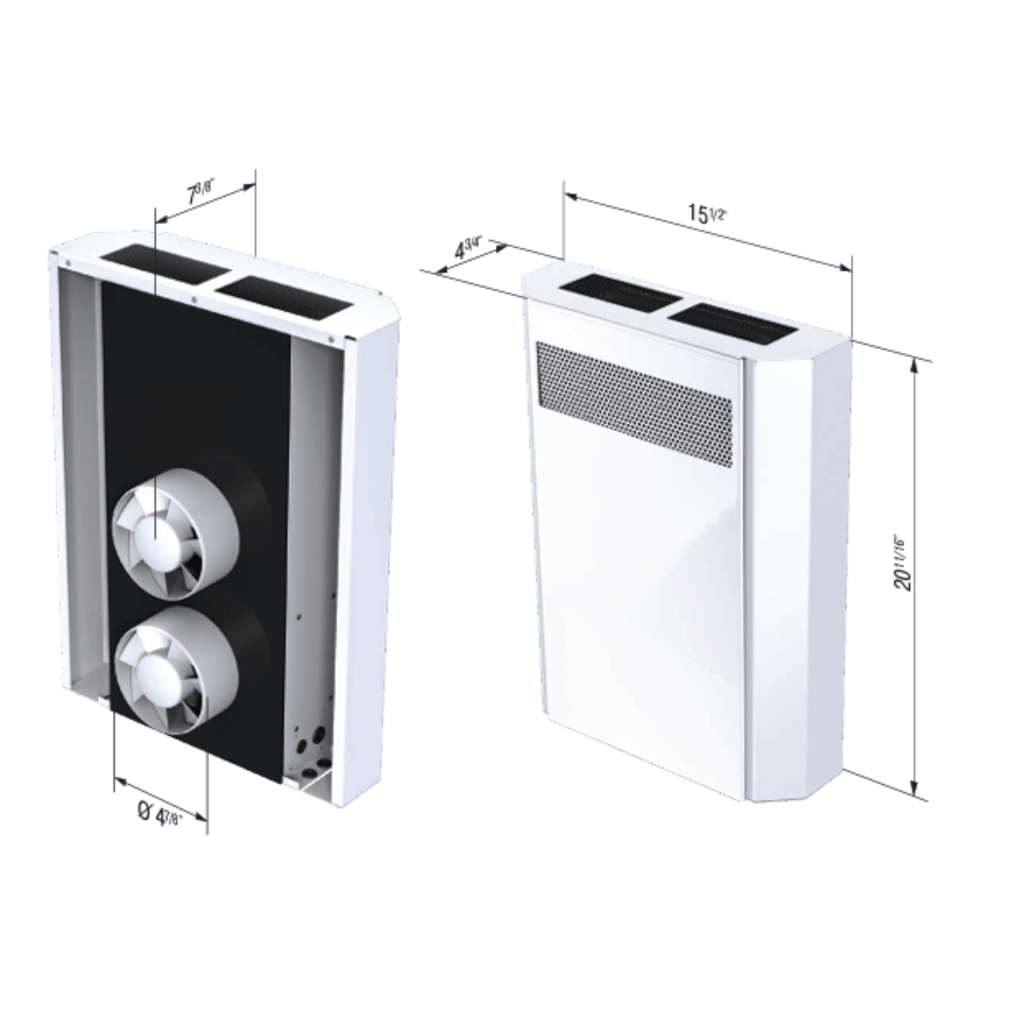 Vents Micra 60 Ductless Heat Recovery Ventilator