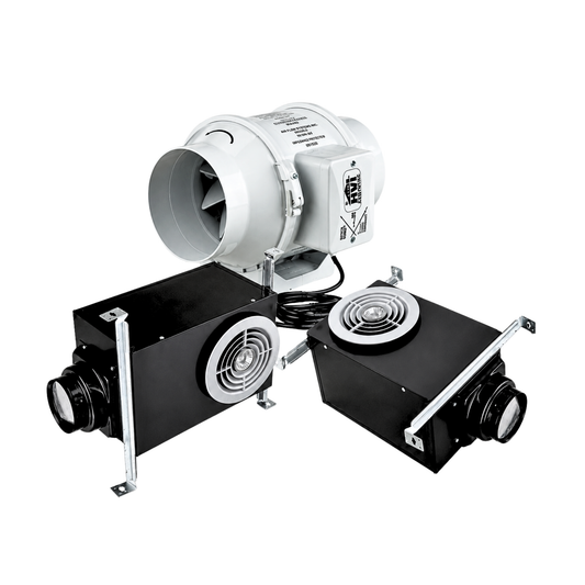 Vents TT Silent Bathroom Fan Kit 150 Duo-2L - 6"